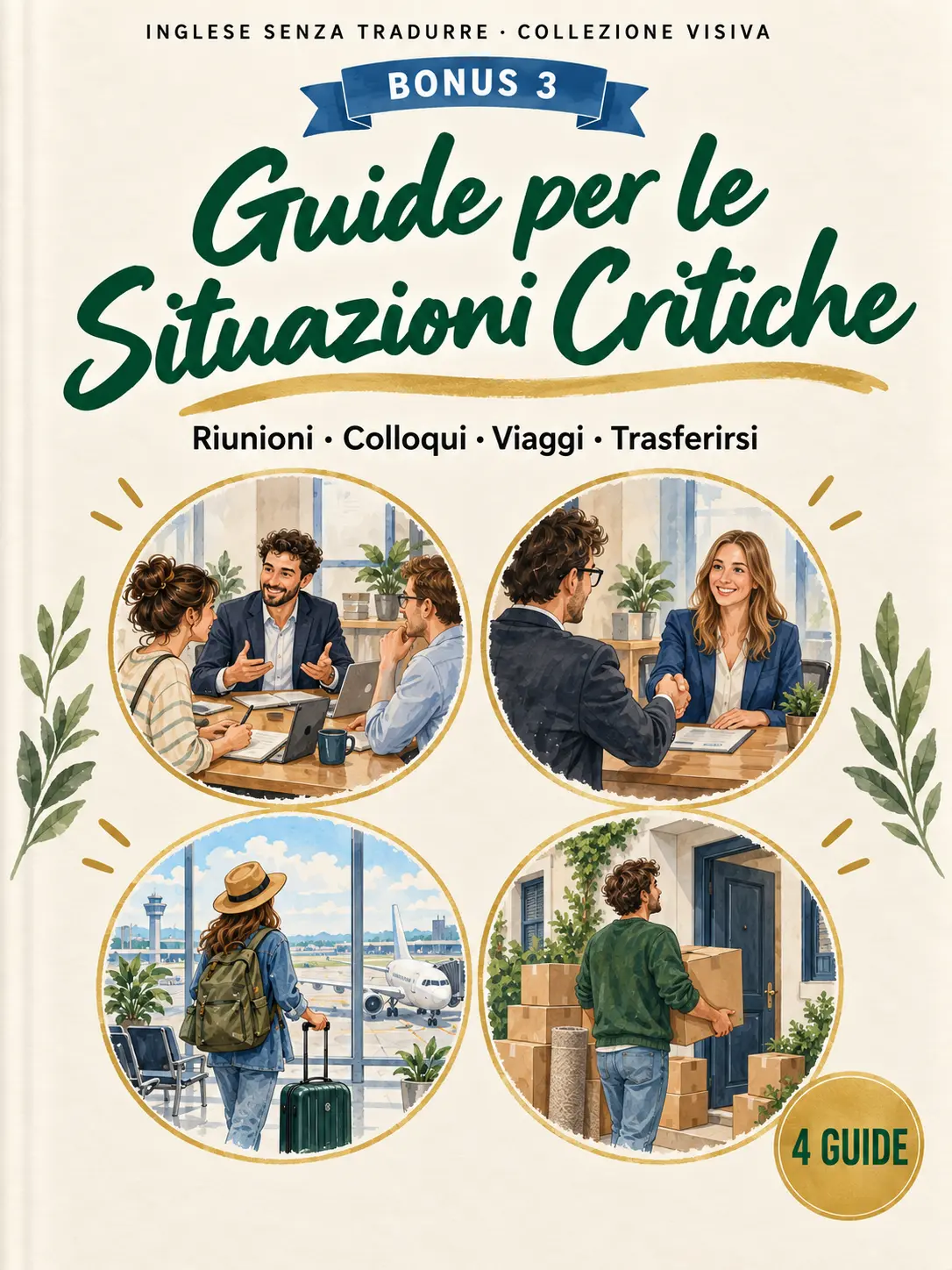 Copertina del bonus «Guide per le Situazioni Critiche» di Inglese Senza Tradurre